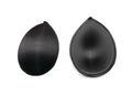 BTear-SmlBlack Tear Drop Cup. Tailoring / Bridal.